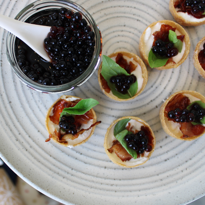 Parma Ham & Burrata Croustades